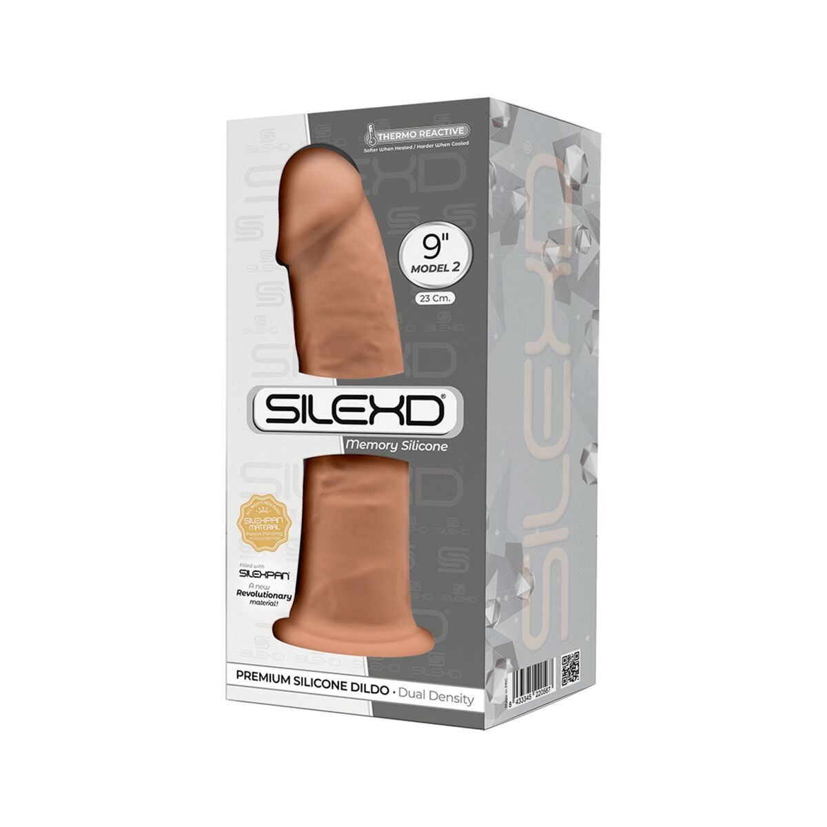Realistisk Dildo Silexd Caramel Beige